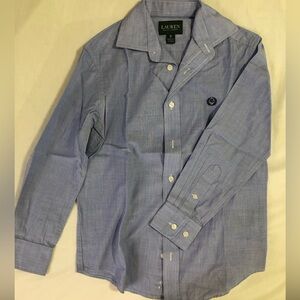 Lauren. Ralph lauren. Boys. Button down shirt. Good condition.